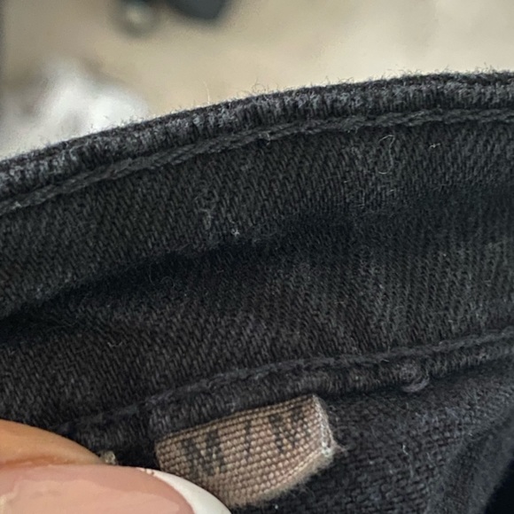 Black Jean Skirt - Picture 4 of 4